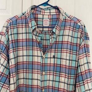 Long sleeve 100% cotton button down shirt